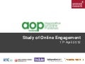 AOP Ireland Study of Online Engagement, April 2012