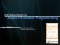 Introduction to Aspect Oriented Programming (DDD South West 4.0)
