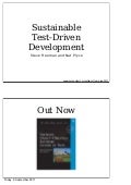 Sustaining Test-Driven Development