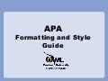 Apa Citation Guide