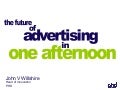 The Future of Advertising, APA, 17/02/09