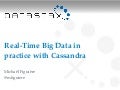 ApacheCon Europe 2012 - Real Time Big Data in practice with Cassandra