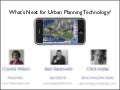 APA 2011 What's Next for Planning Technology