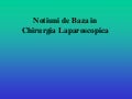 Aparatura si instrumentarul in chirurgia laparoscopica