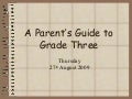 A Parent’S Guide To Grade Three