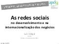 Apdsi   redes sociais e empresas - luis vidigal - maio 2012
