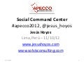 Componentes de un Social Command Center