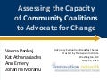 Assessing the Capacity of Community Coalitions to Advocate for Change