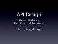 Api Design