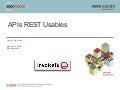APIs REST Usables con Hypermedia por Javier Ramirez, para codemotion