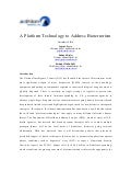 A platform technology to address bioterrorism