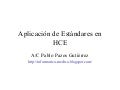 Aplicacion de estandares en sistemas de Historia Clinica Electronica