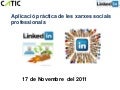 Aplicació pràctica de xarxes professionals