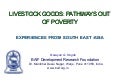 Livestock goods - Pathways out of poverty:  experiences from South Asia