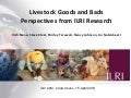 Livestock goods and bads: Perspectives from ILRI research