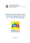Apostila Avaliação Diagnóstica Inicial no 1º Ano  2011