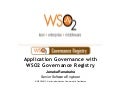 Application Governance with the WSO2 Governance Registry