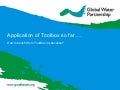 Application of toolbox so far… how to benefit from tool box in education
