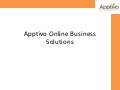 Apptivo online solutions