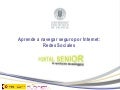 Aprende a navegar seguro por internet. redes sociales