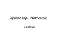 Aprendizaje Colaborativo