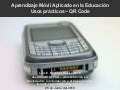 Aprendizaje movil aplicado en la educacion ~ qr code