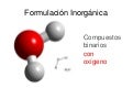 Formulacion Oxidos
