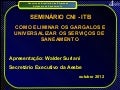 Seminário Saneamento | Apresentação AESBE