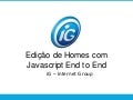 Edição de conteúdo web usando Javascript de ponta a ponta