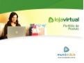 Apresentação   portfólio - loja virtual