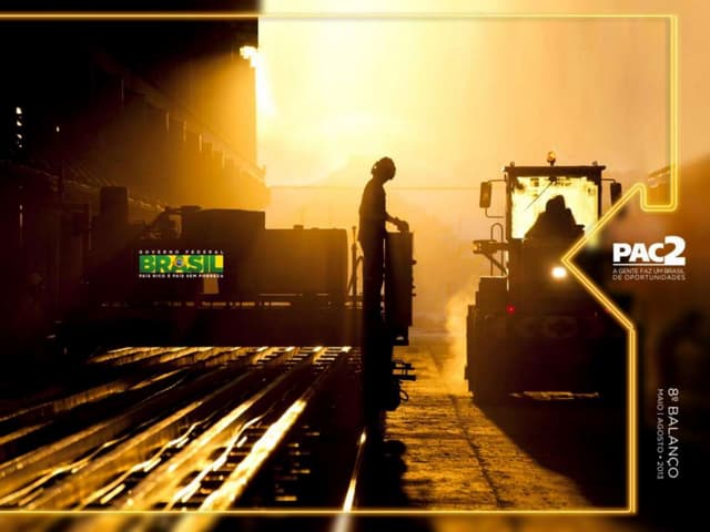 Apresentação Ministra Miriam Belchior - 8º Balanço do PAC