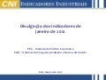 Apresentação Indicadores Industriais | janeiro/ 2012