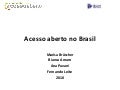 O Acesso Livre no Brasil 