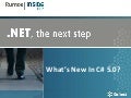What&rsquo;s New In C# 5.0