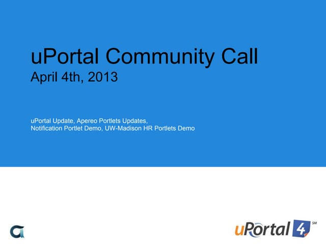 April communitycall2013 04-04