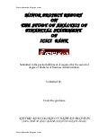 A project report on analysis of financial statement of  icici bank