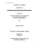 A project report on overview of portfolio management in india