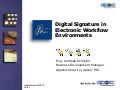 apsec Webcast Digital Signature In Electronic Workflow Environments