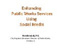 Enhancing Public Works Services Using Social Media