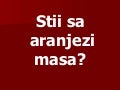 Aranjarea Mesei