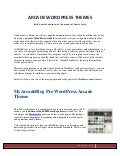 Arcade Wordpress Themes to Build Game Sites with Thousands of Games 