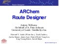 A new, automated retrosynthetic search engine: ARChem