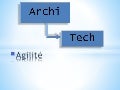ArchiTech - Agilité