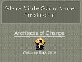 Architechs of change