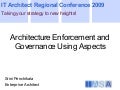 Architecture Enforcement Aspects Itarc2009