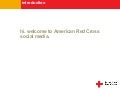 American Red Cross Social Media Guidelines