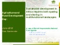Learning Event No. 1, Session 3: Namirembe. ARDD2012 Rio