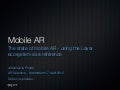 The state of mobile AR