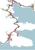 Tsunami Areamap
