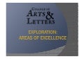 Areas of Excellence